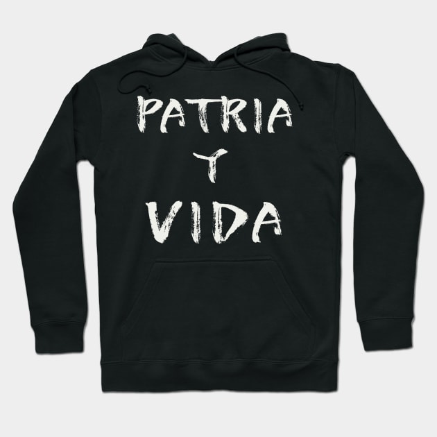 PATRIA Y VIDA Hoodie by LuksTEES